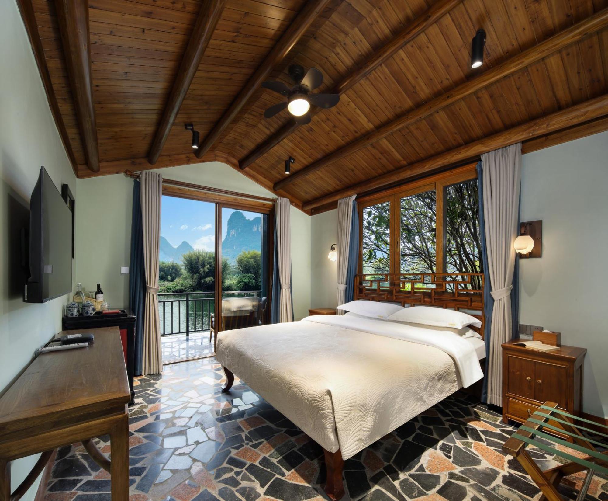 מלון Yangshuo Mountain Retreat מראה חיצוני תמונה