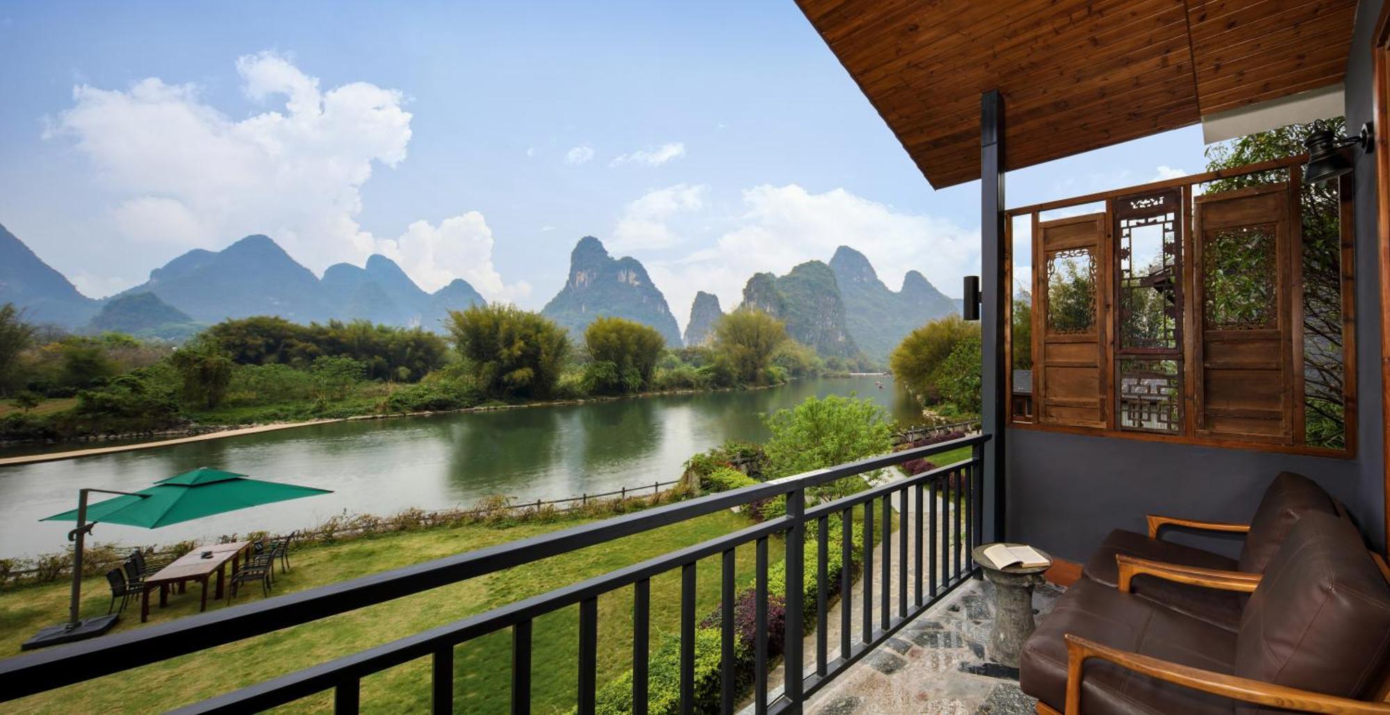 מלון Yangshuo Mountain Retreat מראה חיצוני תמונה