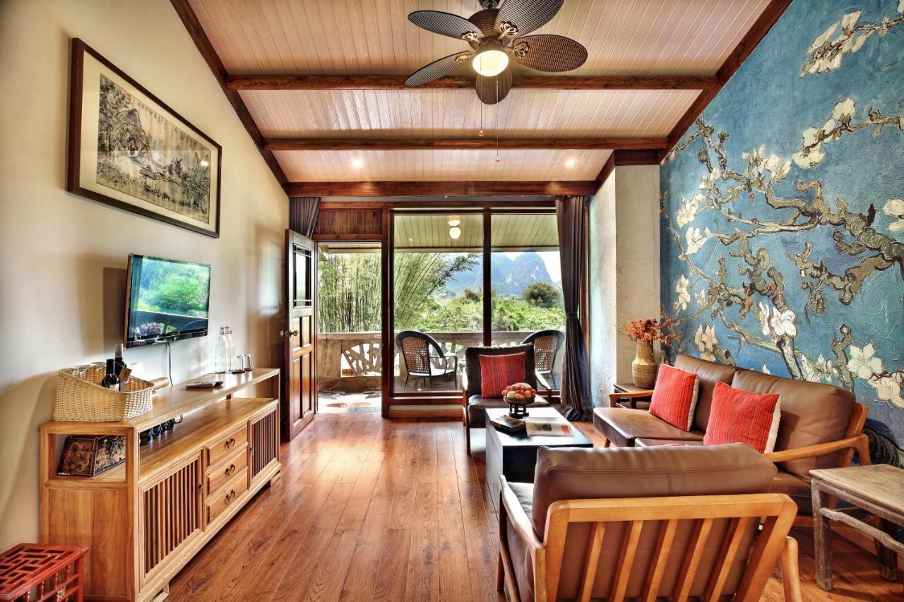 מלון Yangshuo Mountain Retreat מראה חיצוני תמונה